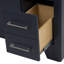Meuble-lavabo simple à 4 tiroirs avec plateau en marbre de culture l 48,5 po Ayneka-537037512