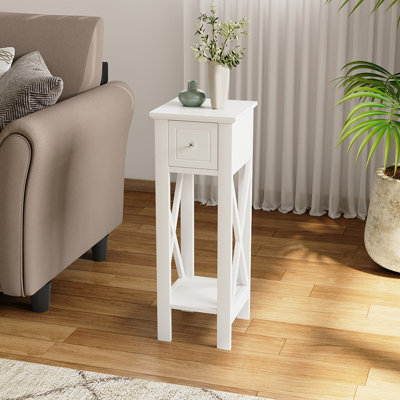 25cm W Bedside Table