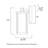 Ardolino 1-Light Dimmable Outdoor Wall Light-30751975