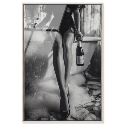 Bubbly Midnight Print