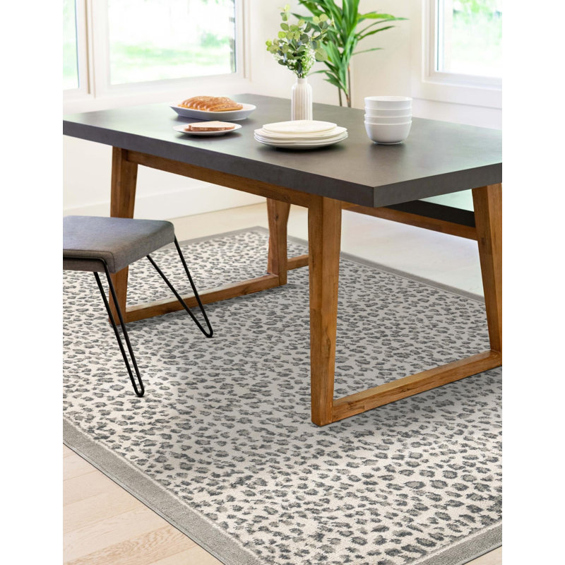 Pardus Teonni Rug, Gray, Rectangle 2' x 3'1"