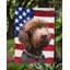 Polyester à 2 côtés 15 x 11 po drapeau de jardin-2042781138