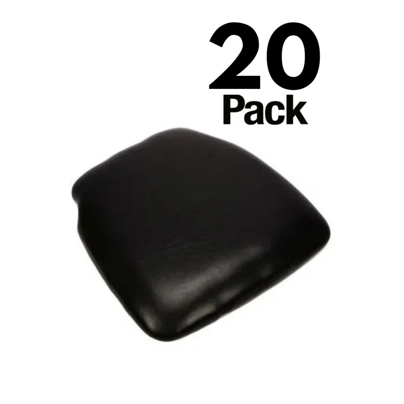 Vinyl Panel Cushion for Chiavari Chair by Chivari, Black