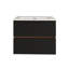 24 po  Meuble-lavabo mural 2 tiroirs-364107142