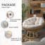 Coussin de chaise ovale Papasan
