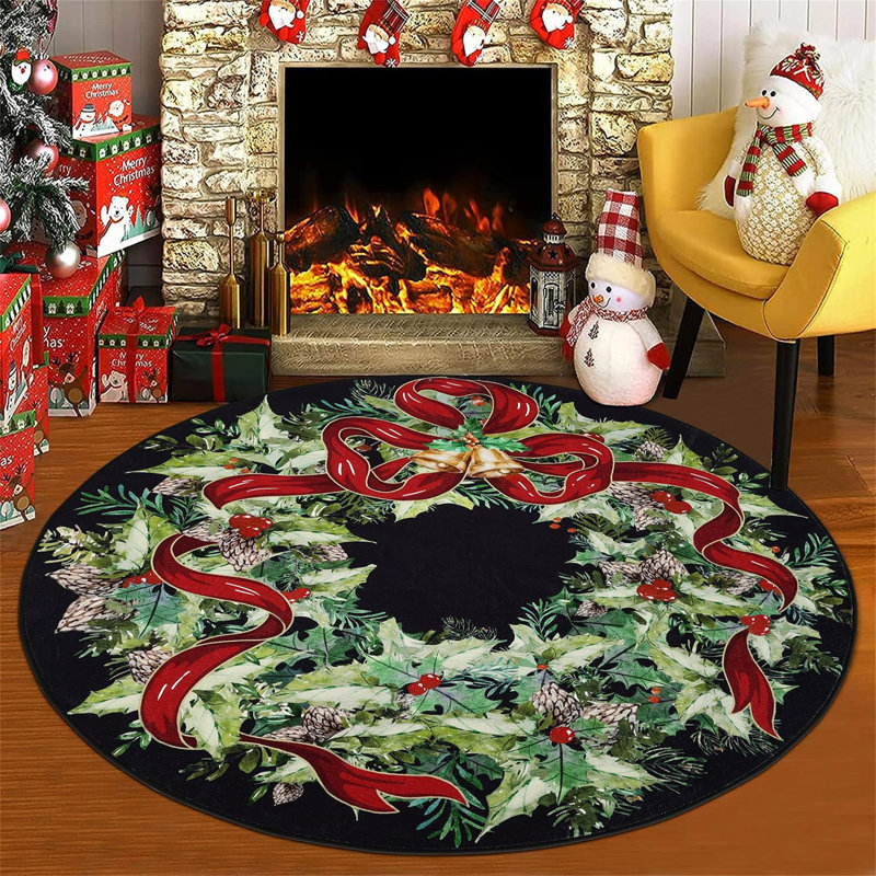 Round Aniyan 120cm X 120cm Area Rug