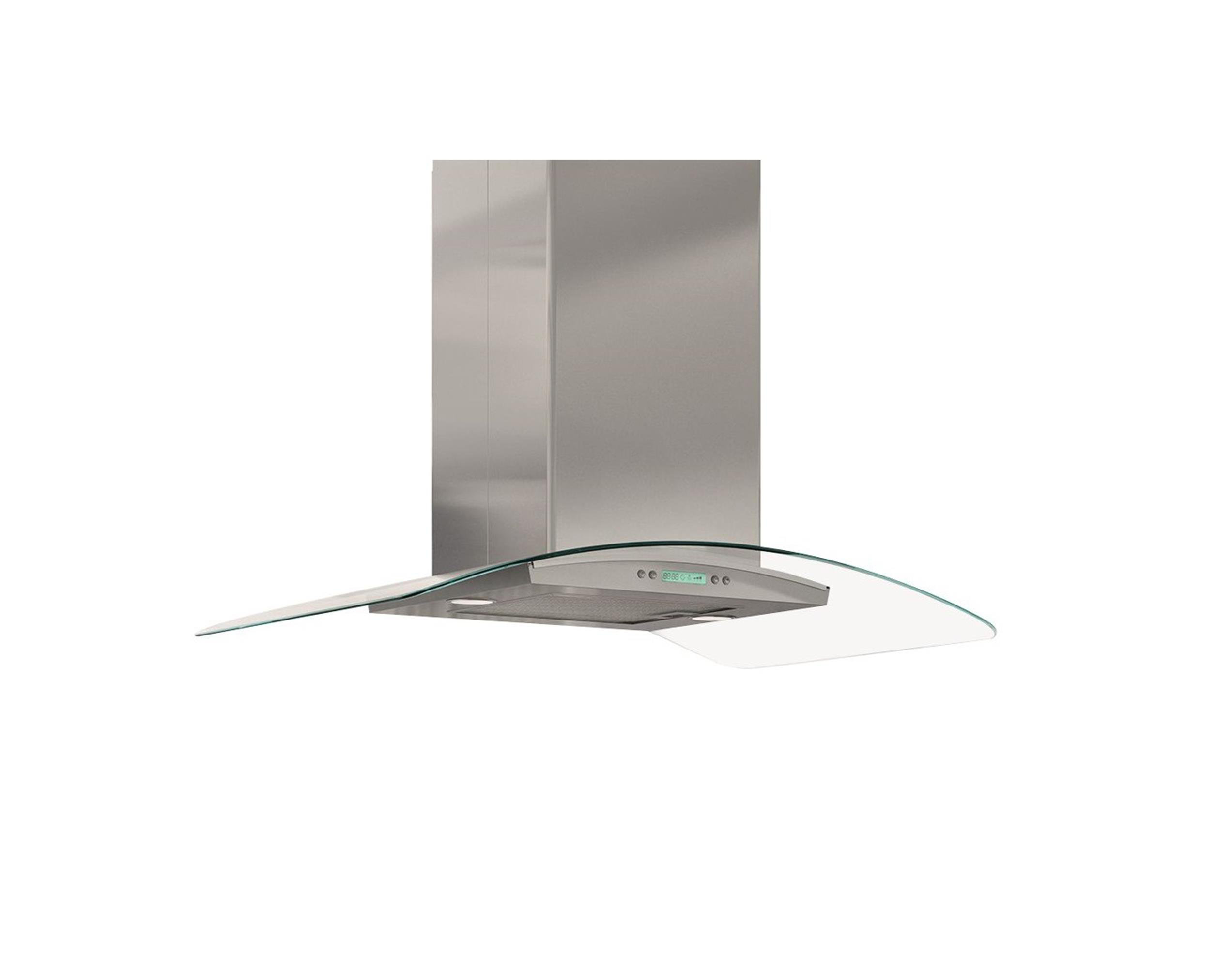 Arietta 36" 400 Ducted (Vented) Island Range Hood with Mesh Filter and