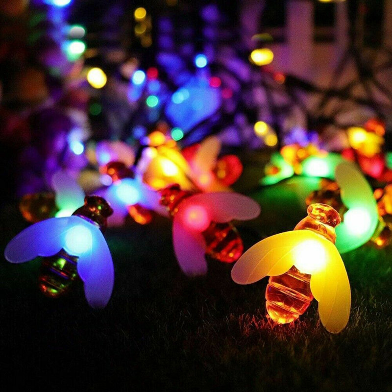 Guirlande de fantaisie à énergie solaire 30 lumières Keemia