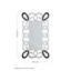 Giles Glass Flat Wall Mirror