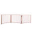 Clôture intérieure pour animaux de compagnie, 44,5 cm (17,5 po), en pin, modèle pliable, protection en pin, option