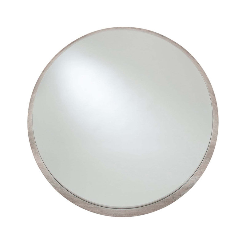 Cyroselle Engineered Wood Flat Wall Mirror