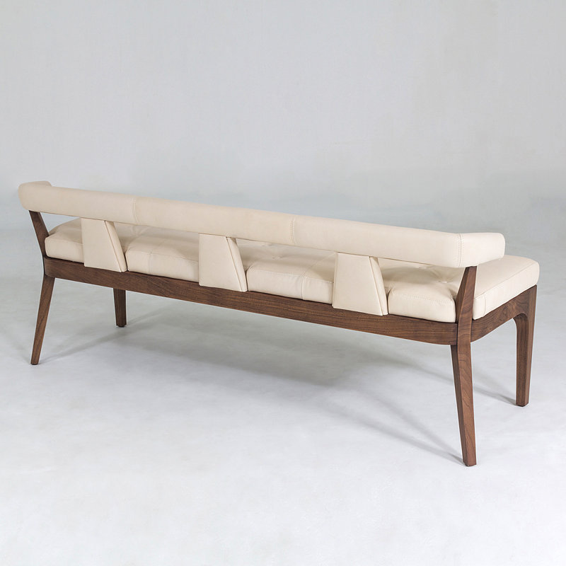 Moderno Bench, Ivory