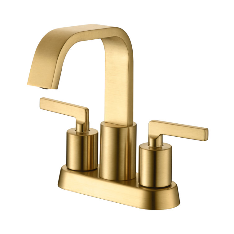 Dayani Centerset 2-handle Bathroom Faucet with Drain Assembly