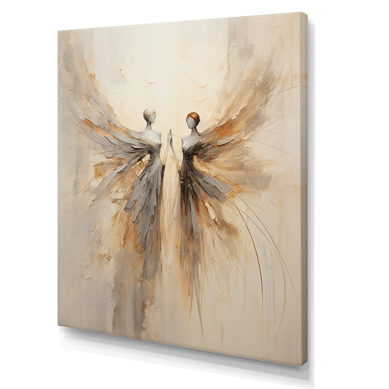 Fantaisie, minimalisme, fées I sur toile, Toile tendue, 44" H x 34" W