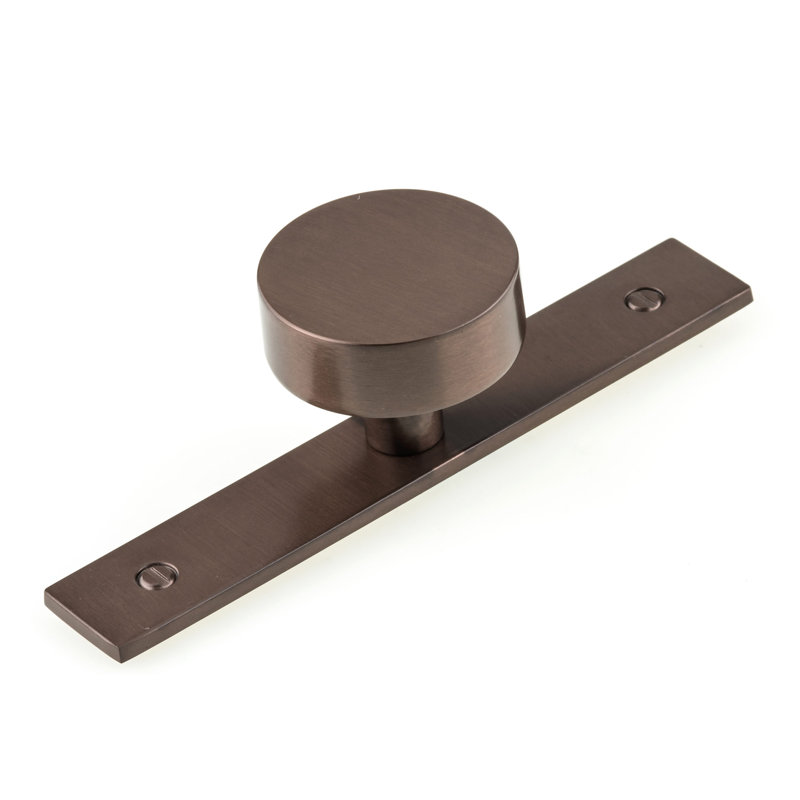 Oversized 1 9/16" Diameter Mushroom Knob, Honey Bronze