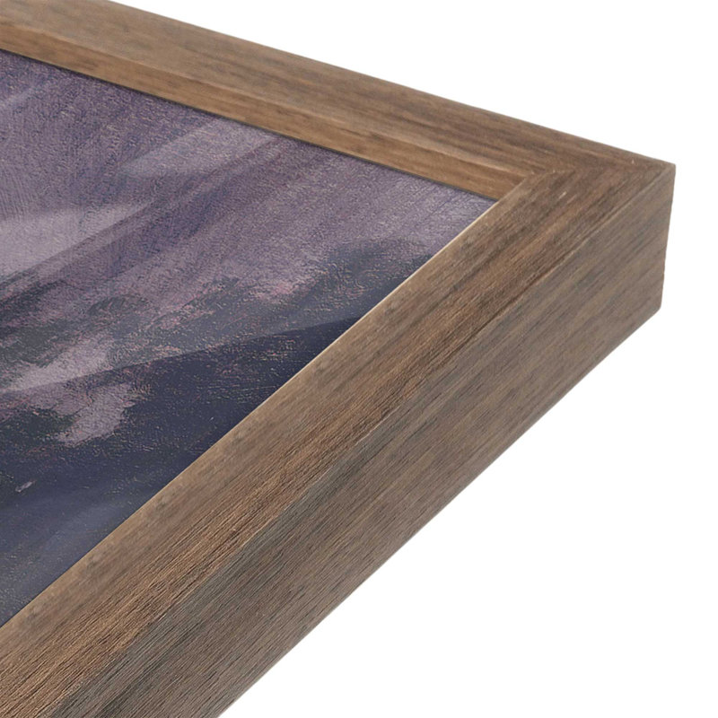 «Floating in the Forest I» par Grace Popp, reproduction d'art, Impression sur cadre ouvert sans papier mat, Brun