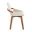 Chaise en tissu de bambou et de bruit