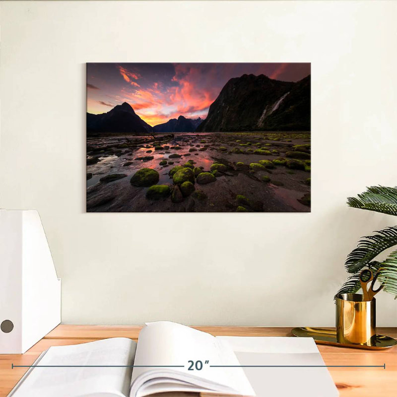 Ravi Milford Sound At Sunrise, 8" H x 12" W