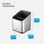 Stainless Steel Square Utensil Crock