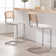 Ambrine Upholstered Boucle Counter & Bar Stool with Cane Rattan Back