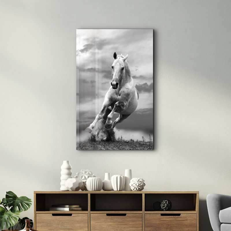 Elegant Tempered Glass Wall Art Painting, 13.8 x 21.7 inches | 100% Tempered Glass, Thickness: 0.16 inches | UV Printed for Vibrant Colors | Perfect for Home Decor, Living Room, & Office Spaces