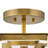 Jolie Medium LED Semi-Flush Mount Foyer