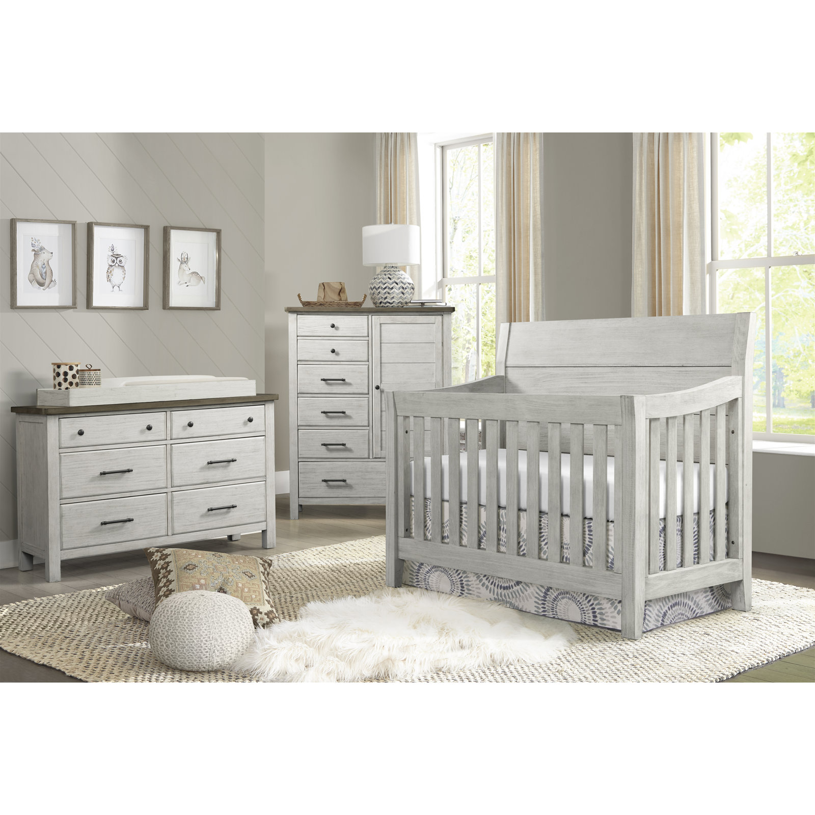 Arnell 4 -in-1 Convertible Crib