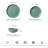 Alofmo Colorful Star 24 Piece Stoneware Dinnerware Set, Service For 8-760508427