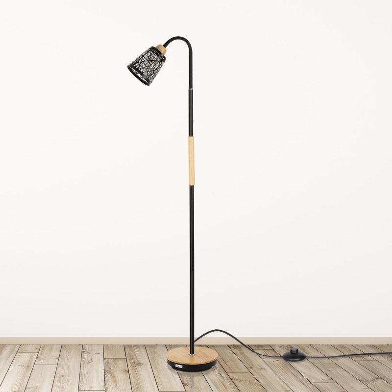 Alganon 54'' Arched Floor Lamp