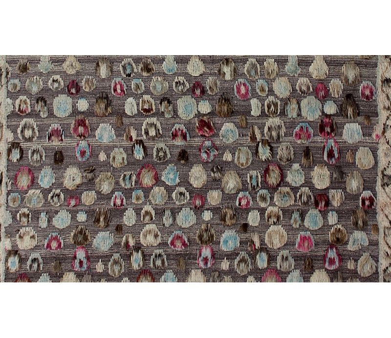 Geometric Hand Knotted 175cm X 236cm Area Rug
