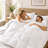 Luxury Down Feather Comforter, 800 Fill Power & Lightweight, Plush Hotel Duvet Insert for Cloudlike Comfort,Available in Oversized King Sizes (120 * 98in) and White-730057503-728338112