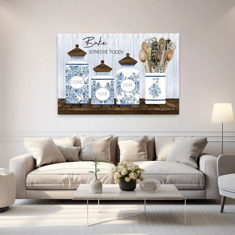 Bake Someone Happy Art, 40" H x 60" W