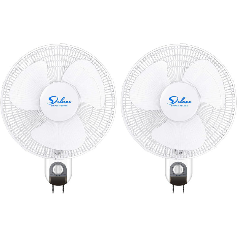 Ventilateur mural simple 18,7 po Simple Deluxe
