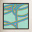 Turquoise Twist Print by Jacques Pilon-865071970-865071969