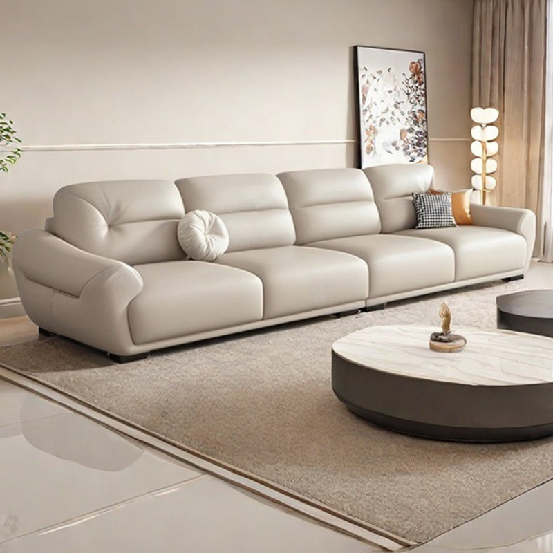 Canapé italien de style italien, H 34,64 po x l 133,85 po x P 38,58 po