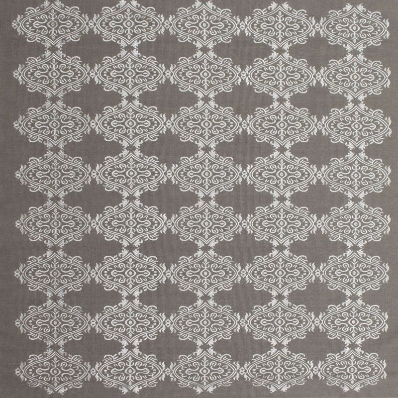 Tapis gris zone contemporaine, Carré 3 pi