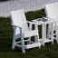 Chaise haute Adirondack contemporaine-642940954