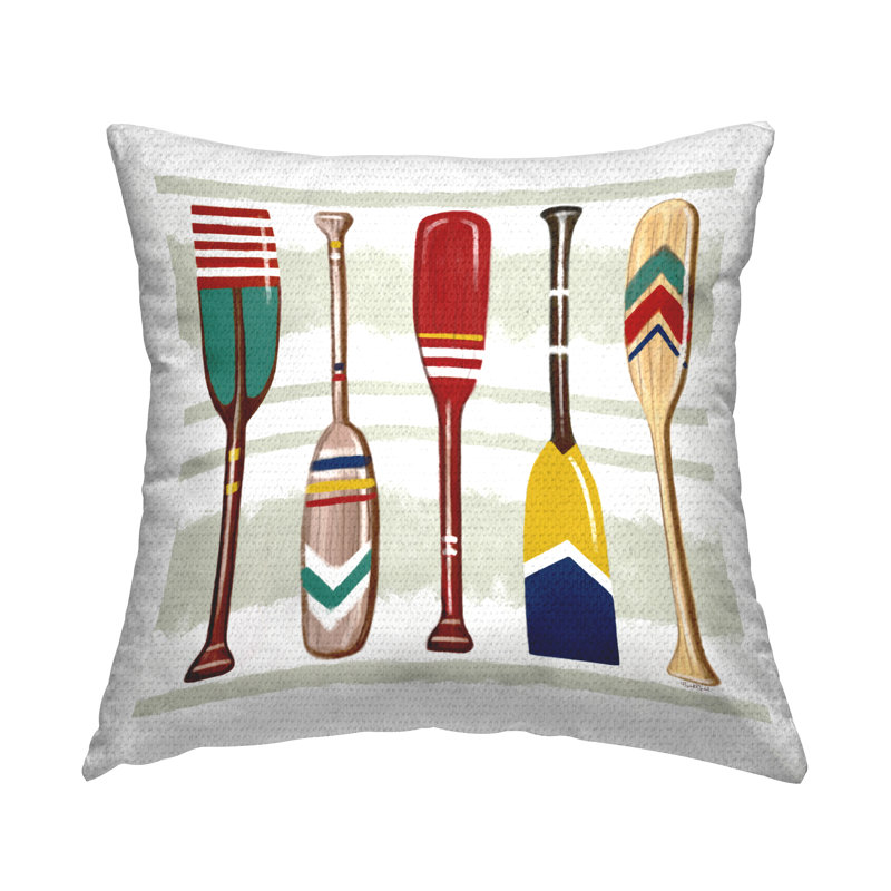 Coussin d'extérieur imprimé Lake Padins