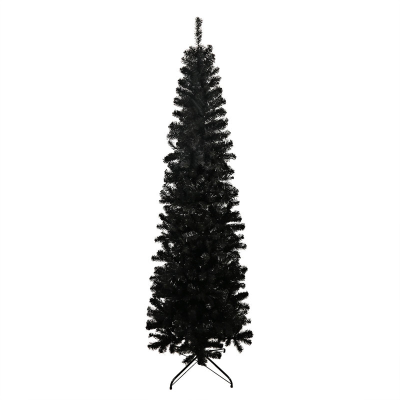 Arbre de Noël artificiel mince 7,5 pi