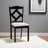 Erwin 5-Pc Dining Set in Grey Fabric and Dark Brown Finished Wood, 36.42'' H X 17.01'' W X 17.5'' D-1775825488