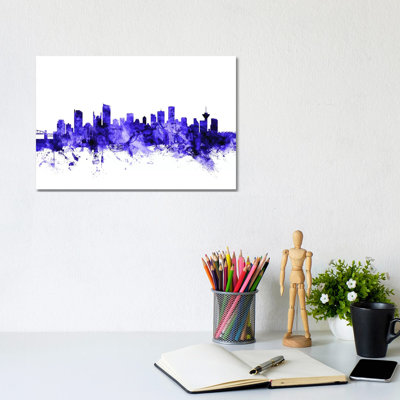 Vancouver, Canada Skyline by Michael Tompsett - Wrapped Canvas Gallery-Wrapped Canvas Giclée