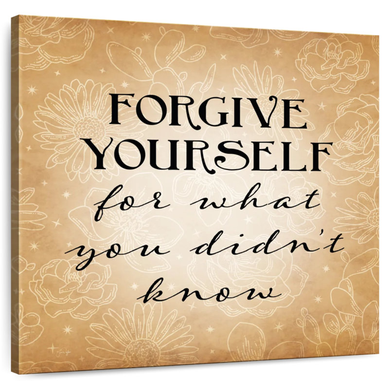 Forgive Yourself, 24" H x 24" W