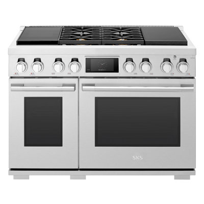 36-Inch Dual-Fuel Pro Range With Steam-Combi Oven And Sous Vide