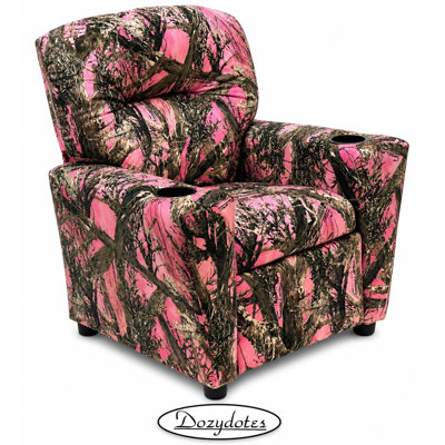 Kids Recliner Chair - TrueTimber Pink Camo