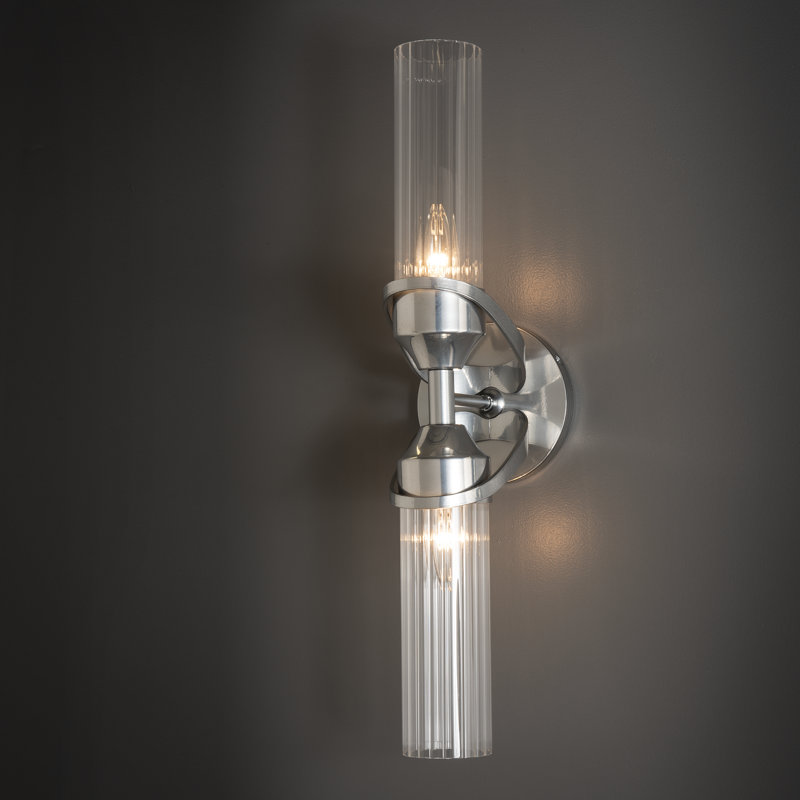 Bow 2 - Light Dimmable Vanity Light, Sterling