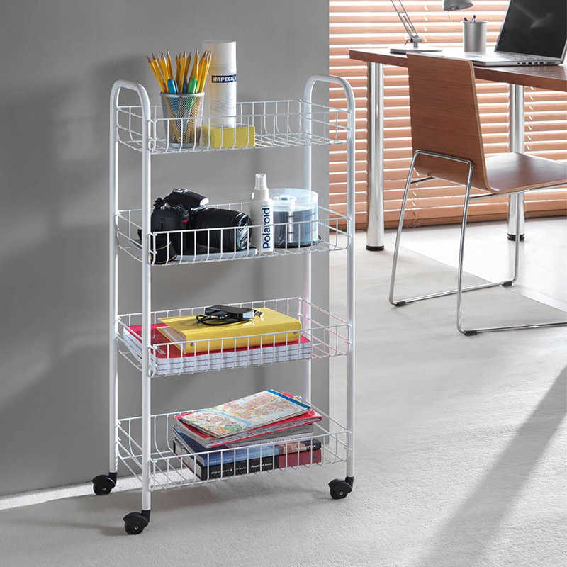 80cm H x 25cm W Utility Cart