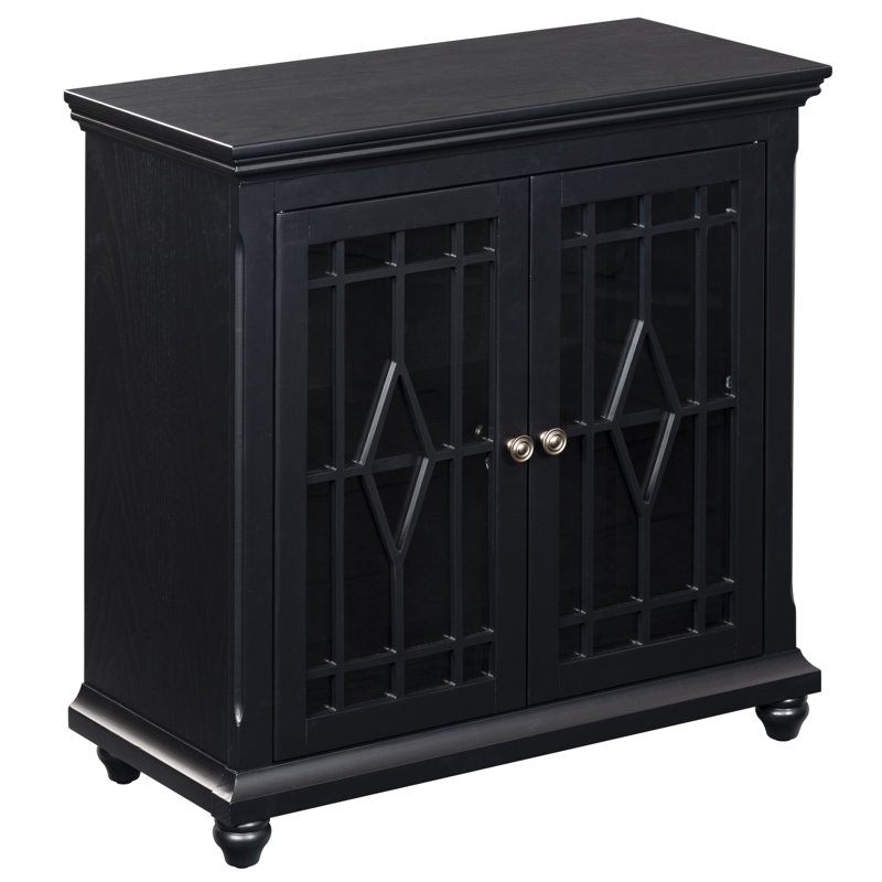 Armoire à deux portes Rosita, Black