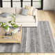 Nelle Handmade Gray Rug