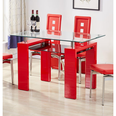 Red Dinette Table