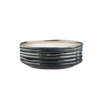Teller GENESIS 27cm - 6er-Set - Erde